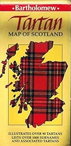 The tartan map: [Scotland] by Bartholomew (Firm)