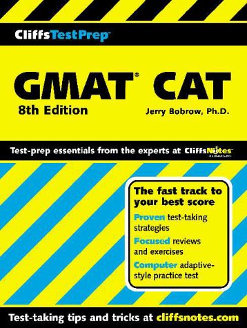 Cliffstestprep Gmat Cat Preparation Guide by Jerry Bobrow