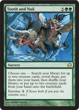 Magic: the Gathering - Tooth and Nail - Modern Masters
