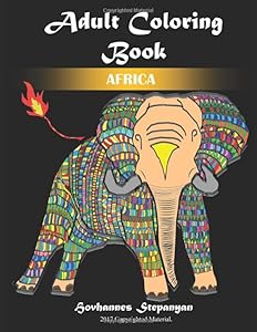 Adult Coloring Book: Africa by Hovhannes Stepanyan