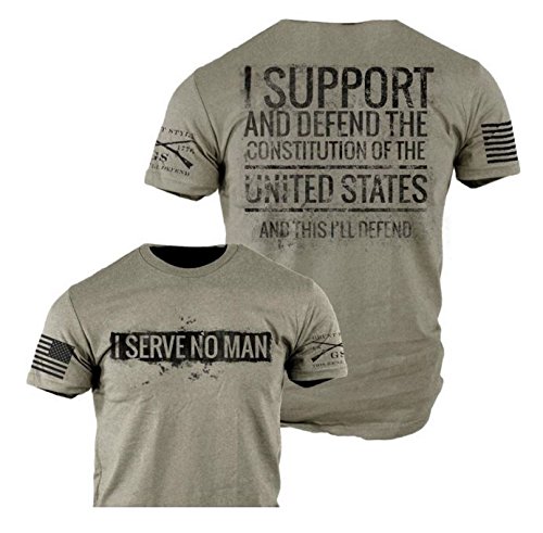 Grunt Style Serve No Man Men's T-Shirt