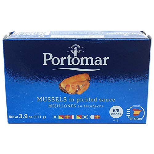 Algopix Similar Product 1 - DOP Spanish Mussels In Escabeche Size