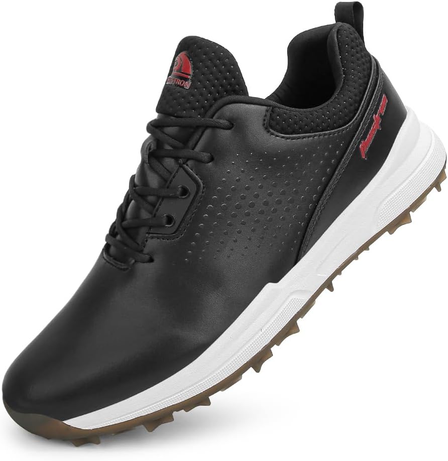 Herren-Golfschuhe, rutschfest, leicht, atmungsaktiv, komfortabel, professionell, spikelos – ideale Golfschuhe zum Spazierengehen und für Golfer. Tolles Geschenk für Golfer!_voghion.com