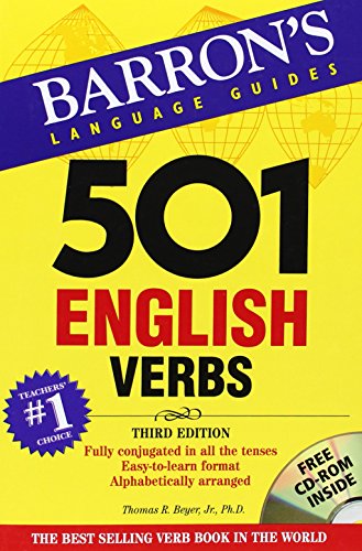 501 English Verbs with CD-ROM by Thomas R. Beyer Jr.