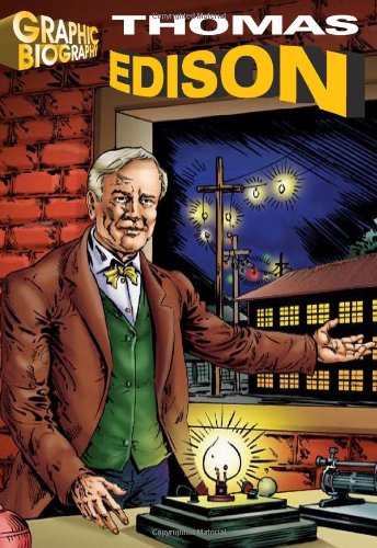 Thomas Edison, Graphic Biography (Saddleback Graphic Biographies) by Saddleback Educational Publishing