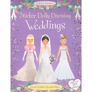 Sticker Dolly Dressing Weddings (Usborne Activities)