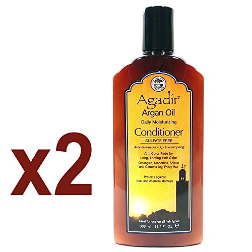 Agadir Argan Oil Daily Moisturizing Conditioner, 12.4-Ounce (Pack of 2)