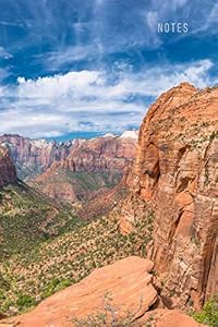 Notes: Password Book Cleverly Disguised With Beautiful Design / Zion National Park Cover / Discreet Internet Username and Login Logbook / Alphabetical Tabs Large Print