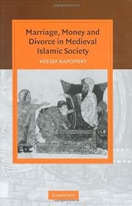 Marriage, Money and Divorce in Medieval Islamic Society (Cambridge Studies in Islamic Civilization) by Yossef Rapoport