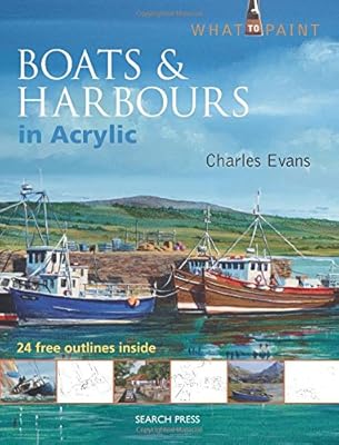 Boats & harbours in acrylic