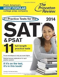 11 Practice Tests for the SAT and PSAT, 2014 Edition