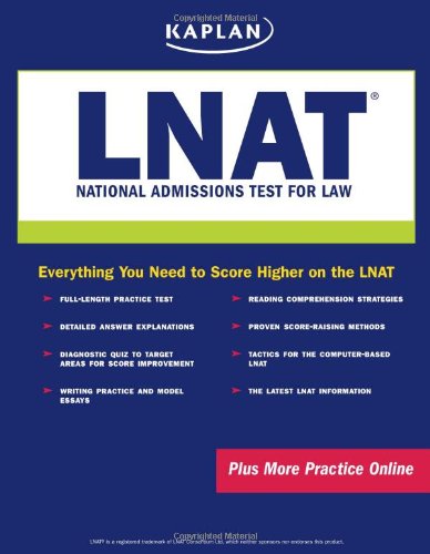 Kaplan LNAT: National Admissions Test for Law by Kaplan