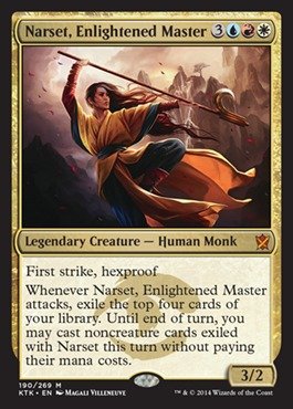 Magic: the Gathering - Narset, Enlightened Master (190/269) - Khans of Tarkir