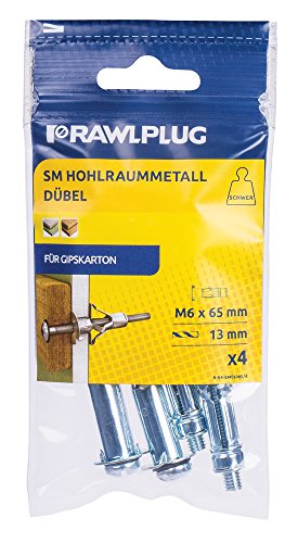 Algopix Similar Product 1 - Rawlplug Cavity Metal Bolt Pack of 1