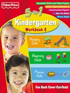 Fisher-price Kindergarten Workbook 2 (Fisher-Price 5 in 1 Workbooks)