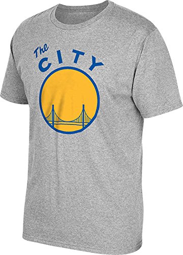 Golden State Warriors Vintage The City Logo Adidas Grey T Shirt