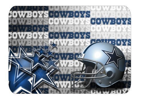 NFL Dallas Cowboys Mouse Pad Helmet Design