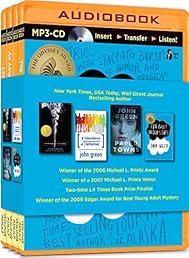 John Green Audiobook Collection on MP3-CD: Looking for Alaska, An Abundance of Katherines, Paper Towns, The Fault in Our Stars
