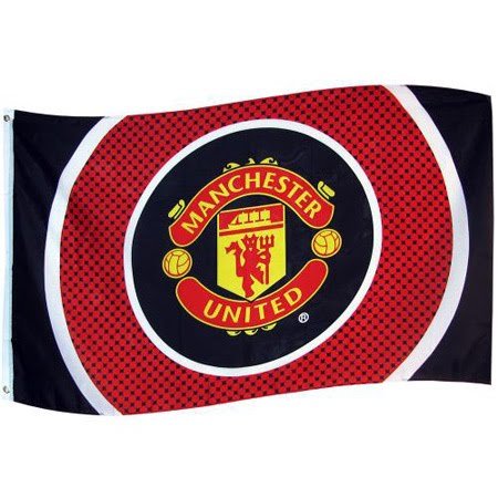 Manchester United Bulleye Flag (5' x 3')