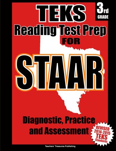 TEKS 3rd Grade Reading Test Prep for STAAR by Teachers' Treasures