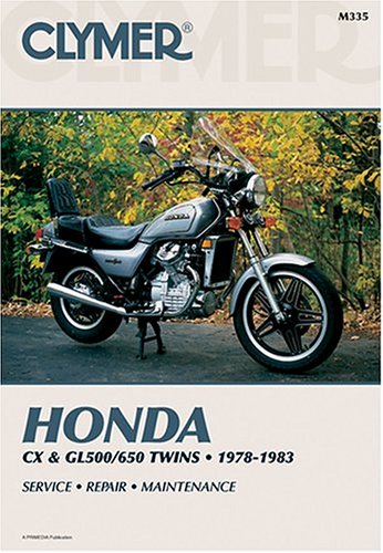 Honda Cx & Gl500/650 Twins 1978-1983 Service Repair Maintenance by Ed Scott
