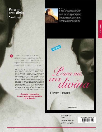 Para mi, eres divina (Spanish Edition) by David Unger