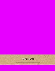 Sales Ledger: Pink online resales and profit tracking log book | For arbitrage resellers and website owners looking to grow and track sales by Pickers Logbooks