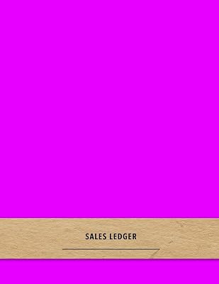Sales Ledger: Pink online resales and profit tracking log book | For arbitrage resellers and website owners looking to grow and track sales