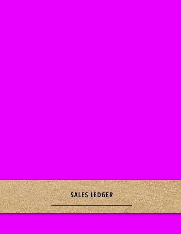 Sales Ledger: Pink online resales and profit tracking log book | For arbitrage resellers and website owners looking to grow and track sales by Pickers Logbooks