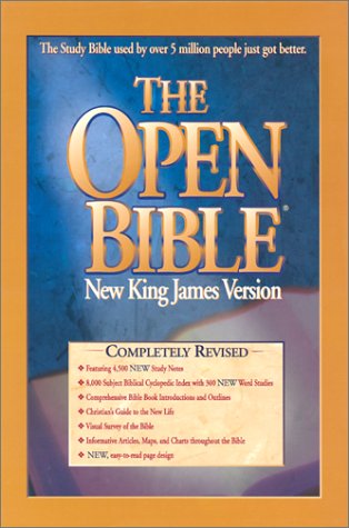 The Open Bible: Featuring 4,500 New Study Notes, With Thumb Index by Thomas Nelson Publishers
