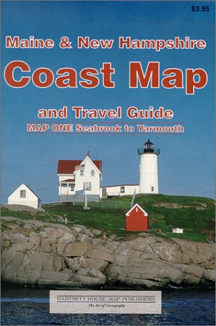 3 Maps in 1 for Maine/New Hampshire Map by Robert Hartnett