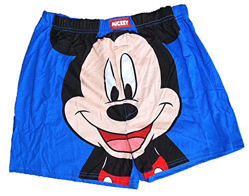 Disney Mens Boxer Shorts Modern Mickey Mouse Face