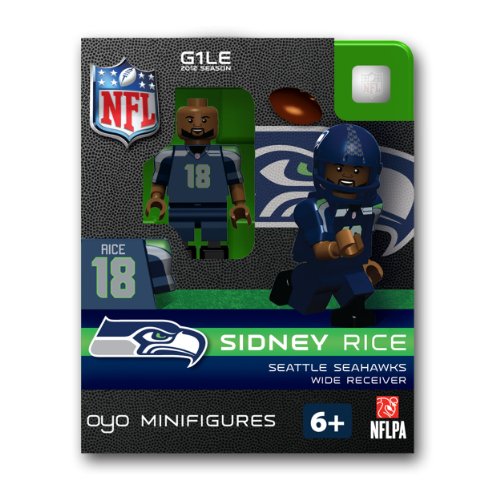 NFL Seattle Seahawks Sidney Rice Figurine