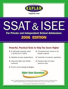 Kaplan SSAT & ISEE 2006 Edition