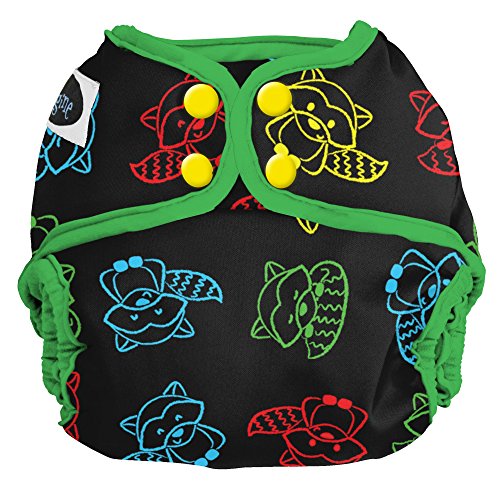 Imagine One-Size Diaper Cover - Snap (Raccoon Ruckus)
