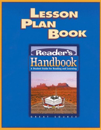 Great Source Reader's Handbooks: Lesson Plan Book Grade 9 (Readers Handbook) by Jim Burke