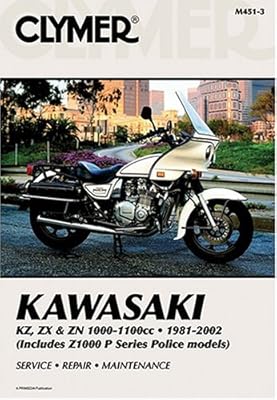 Kawasaki Kz,Zx and Zn 1000-1100Cc 1981-2002 (Clymer Motorcycle Repair)