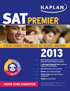 Kaplan SAT 2013 Premier with CD-ROM (Kaplan Sat Premier Live)