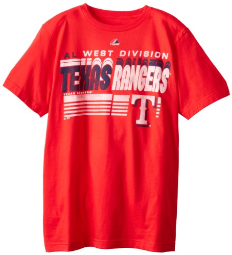 MLB Majestic Texas Rangers Capacity to Win T-Shirt - Red