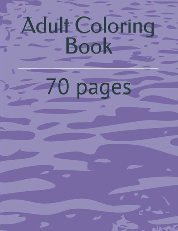 Adult Coloring Book: 70 pages by Michele Vincent