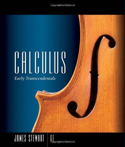 Calculus (Stewart's Calculus Series) 6th Sixth Edition by James Stewart