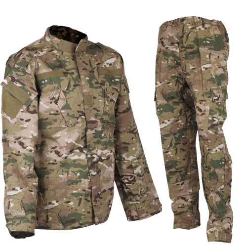 SHENKEL マルチカム サバゲー 迷彩服 上下セット BDU Sサイズ