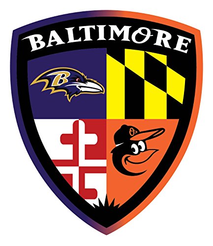 BALTIMORE ORIOLES RAVENS Fan Sport Logo 4