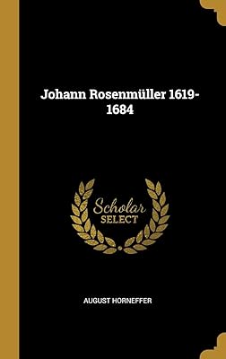 Johann Rosenmüller 1619-1684