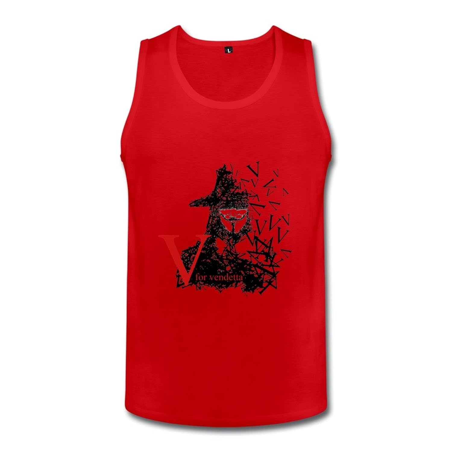 

HAISHEN Men's V Vendetta Tops