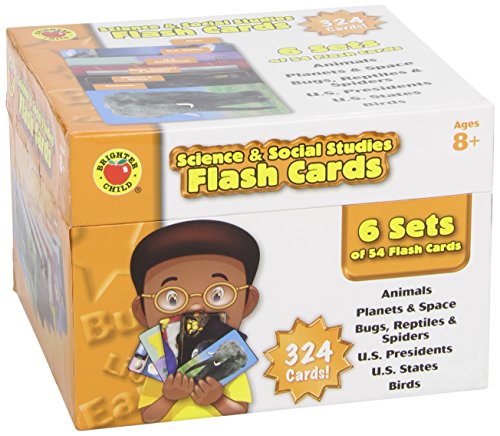 Science & Social Studies Flash Cards (Brighter Child Flash Cards)