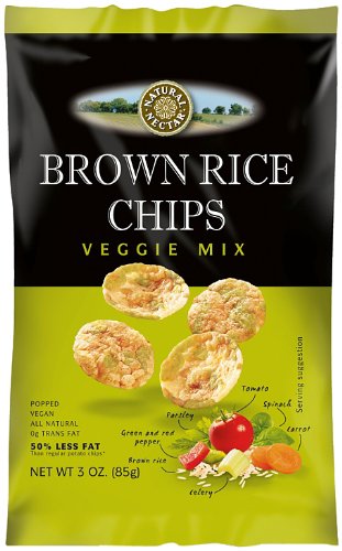 Algopix Similar Product 17 - Natural Nectar Brown Rice Chips Veggie