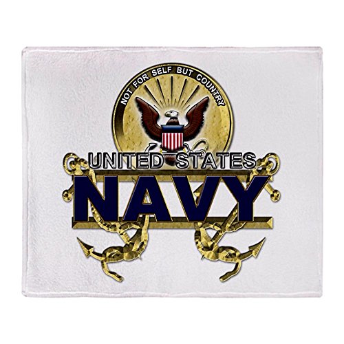 US Navy Throw Blankets