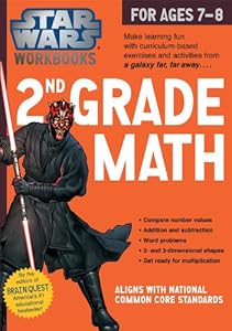 Star Wars Workbook: 2nd Grade Math