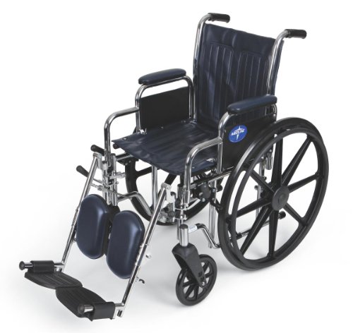 Algopix Similar Product 16 - Medline MDS806300NVY Wheelchair EXCEL